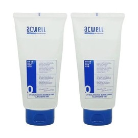 Acwell PH Balancing Bubble Free Cleansing Gel 160ml 2pcs (SH) / 아크웰 피에이치 밸런싱 버블 프리 클렌징 젤 160ml 2개(SH)