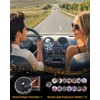 Record Player Car Air Freshener Vent Clip with 15 Refill