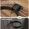 5 Gallon Bucket Holder, Feed Bucket Bracket, Wall-Mounted Installation