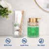 Bathroom Glass Soap Dispenser with Durable Rust-Proof Plastic Liquid Pump