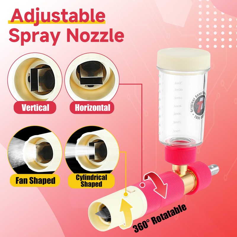 Tool Daily Foam Cannon for Pressure Washer, Original Soap Cannon
