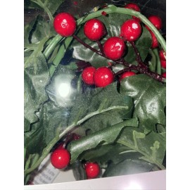 Ashland 5ft LED Holly Red Berry Christmas Crafting Lights Lot Of 2