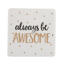 Awesome Metallic Monochrome Coaster (CHIC019)