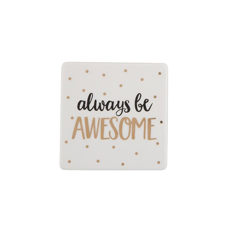Awesome Metallic Monochrome Coaster (CHIC019)