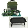 NGT Deluxe Fishing Camping Picnic Day Cutlery Set + Black