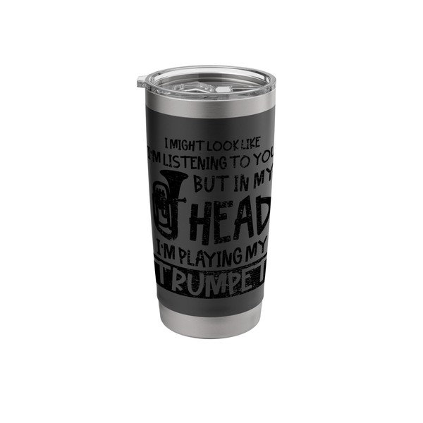 Trumpet Girl Stainless Steel Insulated Tumbler