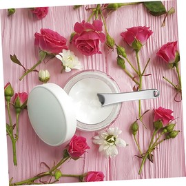 Baluue Pcs Zinc Alloy Eye Cream Scoop for Face Cream Makeup Tool Smooth Surface Washable Beauty Spoon for Skincare Products