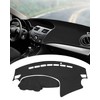 FIILINES Dash Cover Fit for Mazda 3 2010-2013 Accessories Dashboard