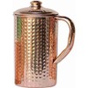 Copper Pitcher With Lid - 1500ml/50 Oz Pure Copper Handmade