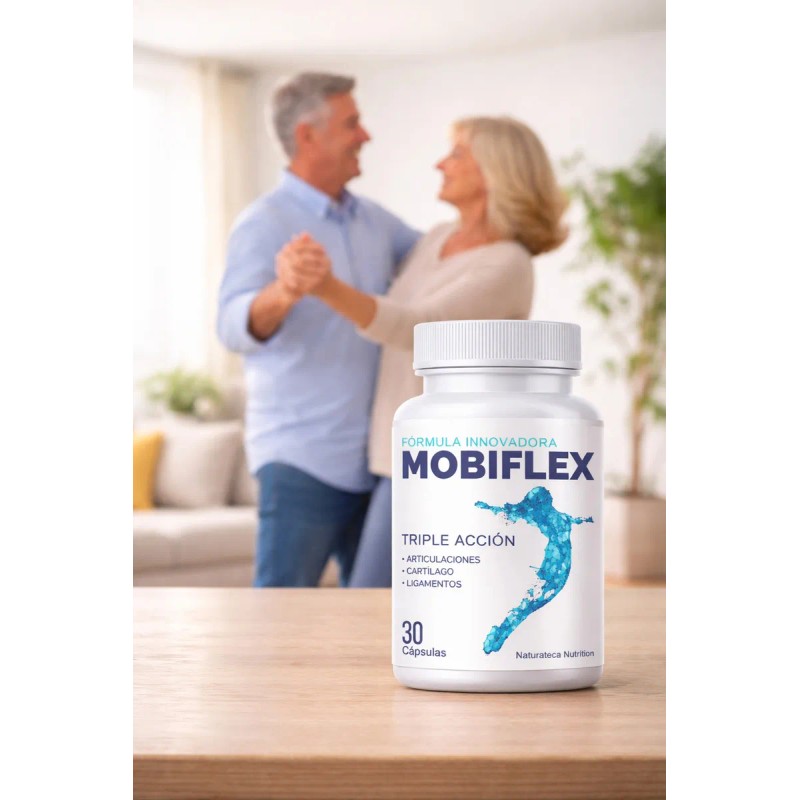 Suplemento Mobiflex Cápsulas Colágeno Sabor