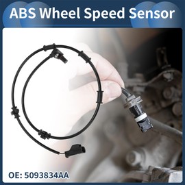 INFINAUTO ABS Raddrehzahlsensor Vorne Links Rechts ABS Sensor Antiblockiersystem Sensor Nr. 5093834AA für Dodg für Ram 2500 2003-2005