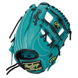 Rawlings Baseball Glove Junior JR. Kids HYPER TECH R9 SERIES GJ5FR9N6L ALL ROUND Teal L inch *Right Throw