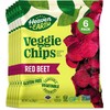 Heaven & Earth Beet Chips 1oz (6 Pack) Crisp and