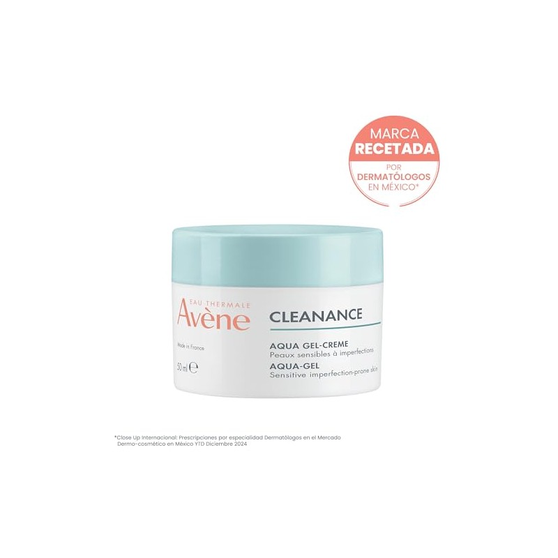 Avene Cleanance Gel Hidratante Facial Aqua Anti Imperfecciones 50ml
