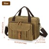 Damero Bible Tote Bag for Men, Large Bible Bag with