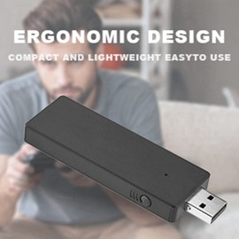 Akku-Empfänger für X-Box-Controller, USB-Plug-and-Play, Kompakt und Leicht, Bis zu 8 Controller für 10