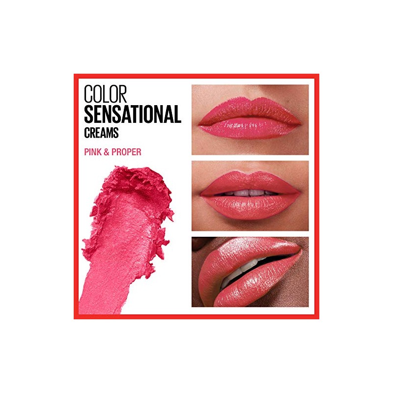 Maybelline New York Color Sensational Pink Lipstick, Satin Lipstick, Pink