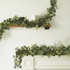Artificial Eucalyptus Rose Vine, 2 Styles, Climbing Plant for Wedding