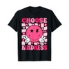 Be Kind Choose Kindness Retro Groovy Inspirational T-Shirt