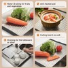 iupilon ProGrade 304 Stainless Steel Rollable Cutting Board & Over-Sink