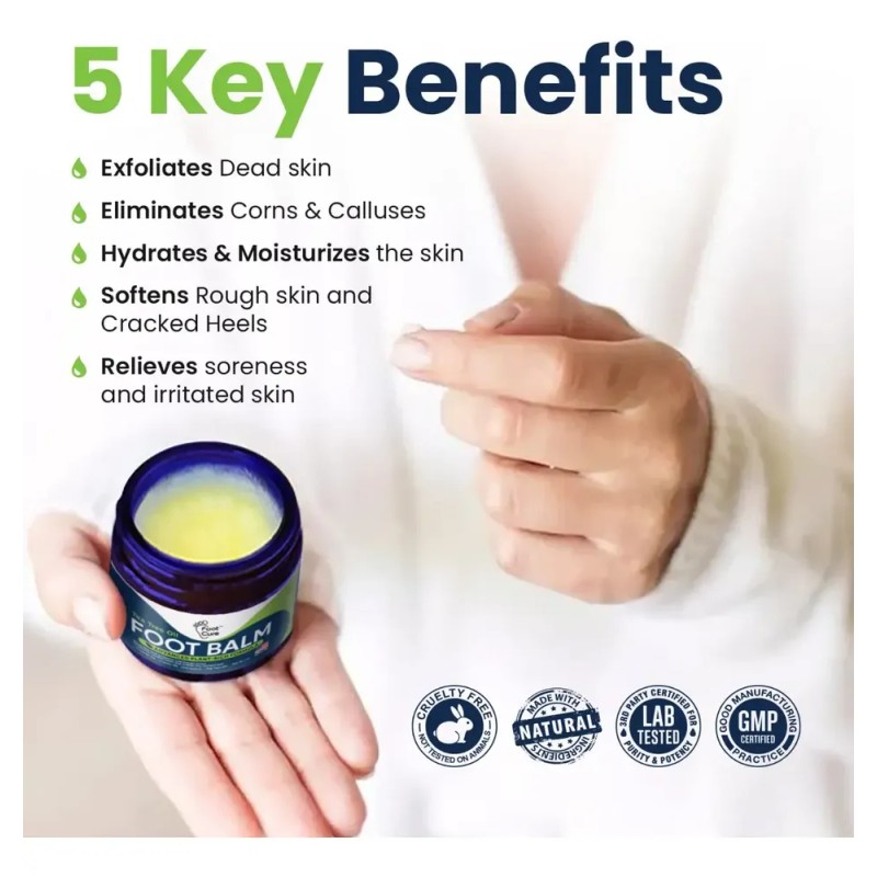 Foot Cure Crema Eliminación Talón Agrietado Picazón Y Tiña