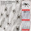 Hzxy Halloween Decorations Spider Web, 200g Halloween Cobwebs + 40