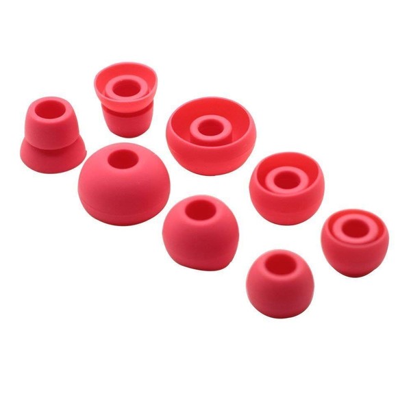 Sqrmueki Replacement Silica Gel Ear Plugs Set Compatible Beats Powerbeats