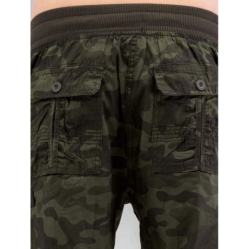 Jogger Shorts with Cargo Pockets - Regular and Big &