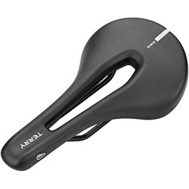 Terry Damen Arteria Fahrradsattel, Black, 9-12 cm