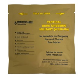 SKDKYCCO Water-JEL Military Burn Dressing 4" X 16"