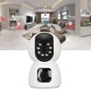 Indoor Camera Dual Lens 2K Full HD Night Vision Two