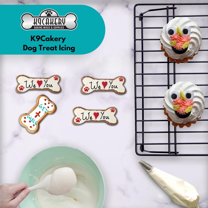 K9Cakery Magifrost Icing for Dog Treats - Create Vibrantly and