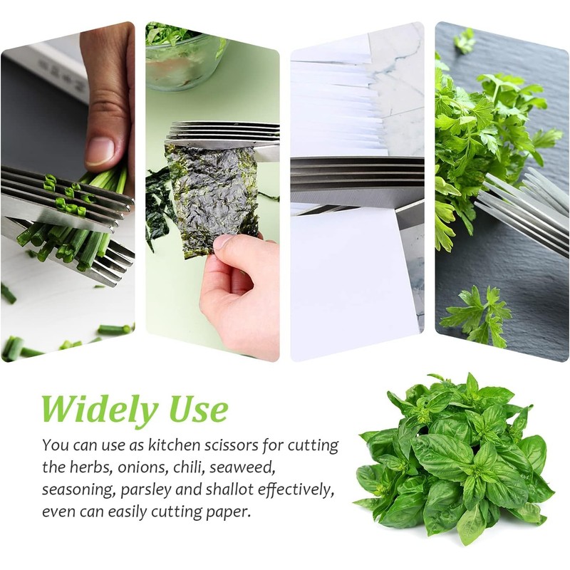 Mantraraj Shredding Scissors 5 Blade Multi Cut Multipurpose Security Paper