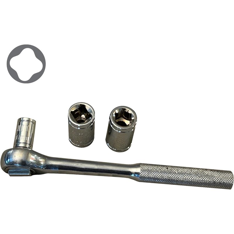 Johnson Tuff Tools, 10mm Socket, 3/8 Inch Drive, Chromium Molybdenum,