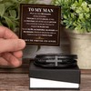 To My Man Love You Forever Bracelet, Promise Bracelet For