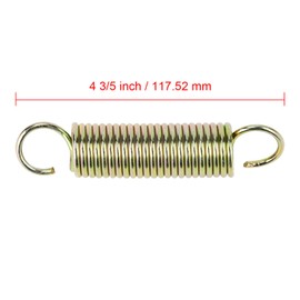 Disenparts 1-603402 Idler Arm Extension Spring 1603402 4-1/2" Long Compatible with Toro Exmark Lawn Mower Lazer Z AC MX ZX LC Replaces E603402 103-3324 285-632