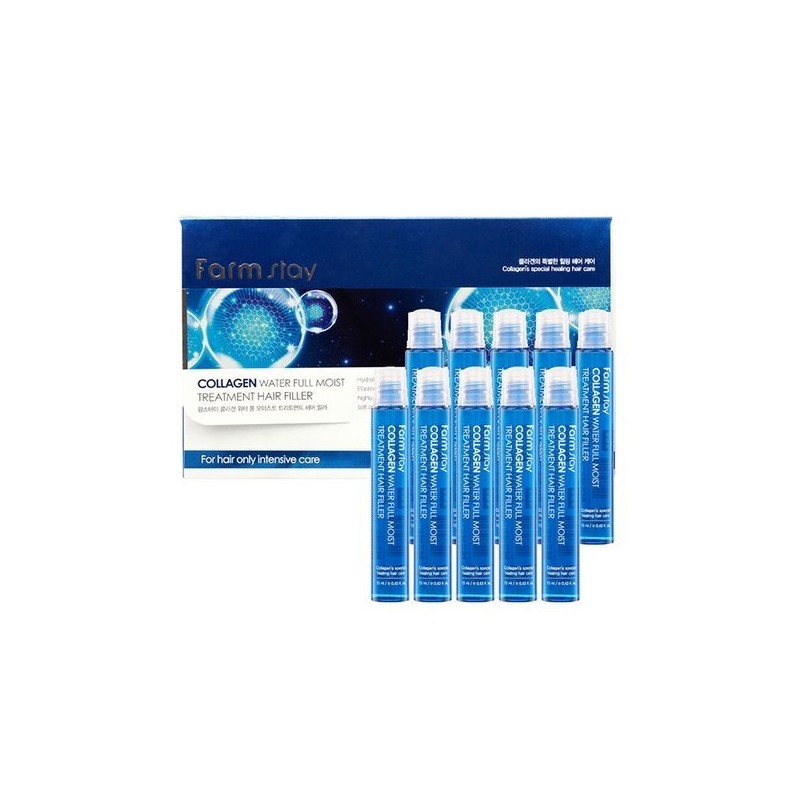 Farmstay Collagen Water Full Moist Treatment Hair Filler 13ml (10