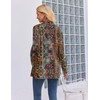 Zeagoo Floral Cardigan for Women Lightweight Summer Cardigan Long Sleeve