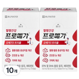 Promega Omega3 Triple, 60 tablets, 10 units / 프로메가 오메가3 트리플, 60정, 10개