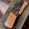 Aoocar 2018-2025 Leather Key Fob Cover, Compatible with Lexus ES