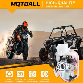 MOTOALL EU2200i Carburetor 16100-ZDJ-D01 for Honda EU2200i EU2200it EB2200iT EB2200iTA EU2200iTA EU2200iTA1 EU2200iTA2 EU2200iTA3 Inverter Generators Replace #BF30H A for Huayi P15D-2