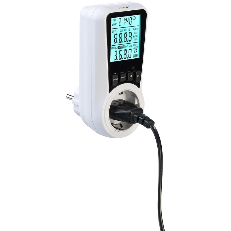 revolt Energy Meter: Set of 2 Digital Energy Cost Meters