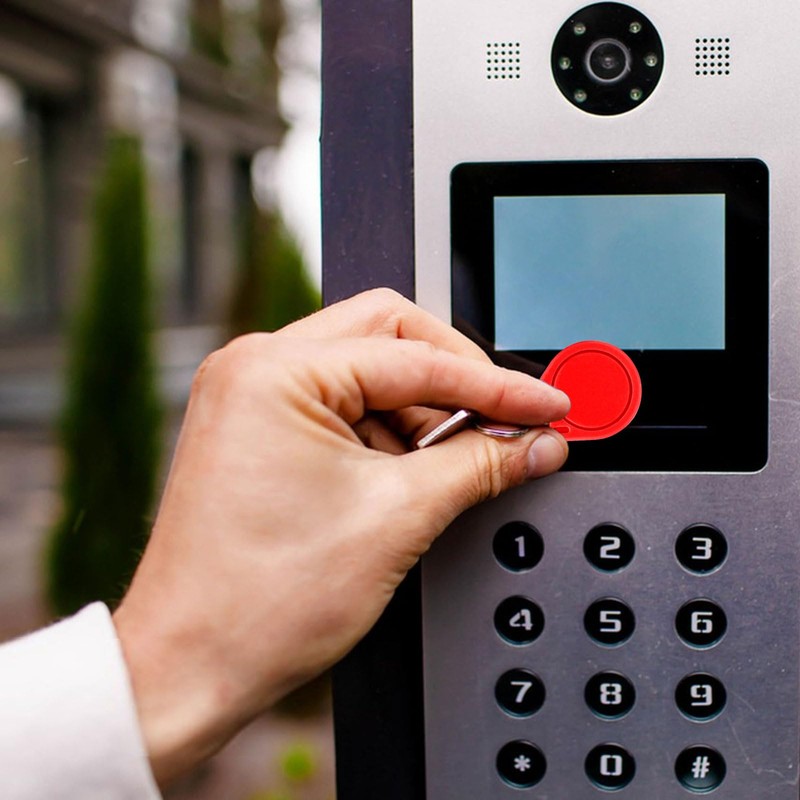 125KHz Writable RFID ID Card Keychain, 50pcs ID 125KHz RFID