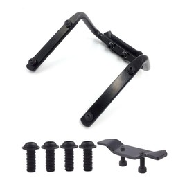 HOUSON Bicycle Double Bottle Cage Adapter for MTB/Road Bikes - Lightweight Aluminum with Quick Mount (128g)