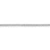 Solid 925 Sterling Silver 2mm Diamond-Cut Square Franco Necklace Chain