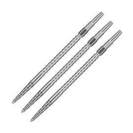 Target Darts Swiss Point DS Dart Points (3 Pack Set of Tips) 40mm, Silver – Change Dart Swiss Point, Professional Darts Accessories, SP Dart Tip Removal
