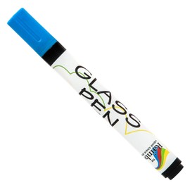 RAINBOW CHALK MARKERS LTD Glass Pen - 5mm Blue For Writing on WINDOWS