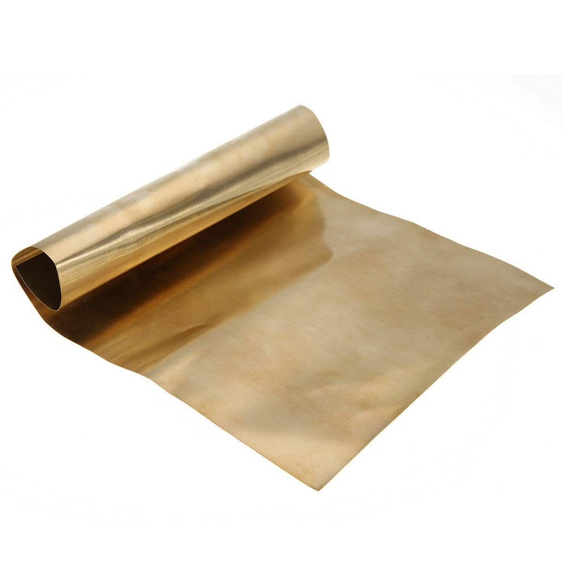 1pc Brass Metal Thin Sheet Foil Plate Shim 0.2mm Thick