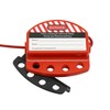 TAEGIQI 2 Pack Lockout Tagout Cable Lock,7.9ft Adjustable Cable Lock,Steel