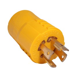 Generator Adapter Plug, NEMA L14-30P Male to NEMA 5-15R/5-20R or 6-15/6-20R Female Generator Adapter, 30 Amp to 20 Amp 125/250V for Household Regular Inlet Connector and EV Charging,ETL Listed